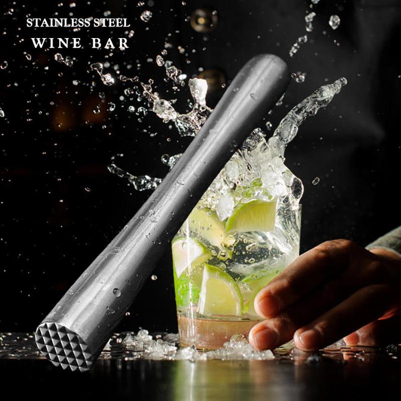 Stainless Steel Muddler with I - Bitters Bottle Set ulasan dan harga