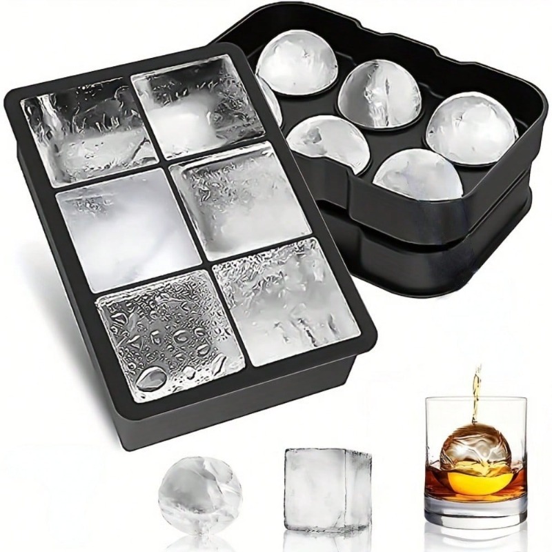 Premium Silicone Ice Cube Tray - Ice Mold Sphere ulasan dan harga