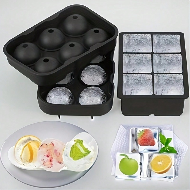 Premium Silicone Ice Cube Tray - Ice Mold Sphere ulasan dan harga